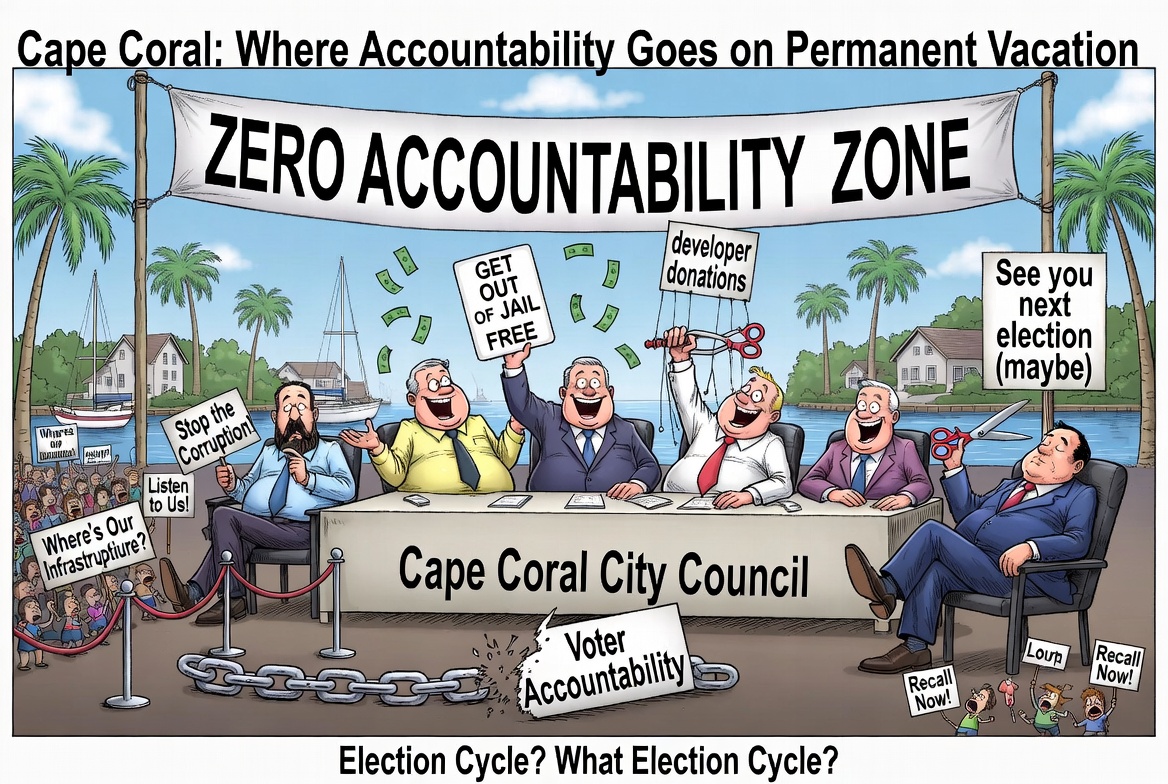WHY DOES ACCOUNABILITY FAIL IN CAPE CORAL?